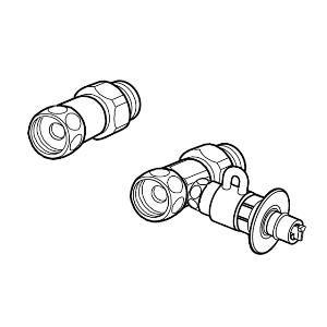 パナソニック 食器洗い乾燥機用分岐栓 Panasonic CB-S268A6 返品種別A