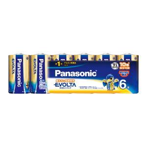 パナソニック アルカリ乾電池単1形 6本パック Panasonic EVOLTA LR20EJ/ 6SW 返品種別A｜joshin