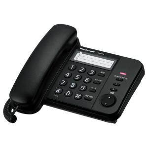 パナソニック 電話機 ブラック Panasonic Simple Telephone VE-F04-K 返品種別A｜joshin