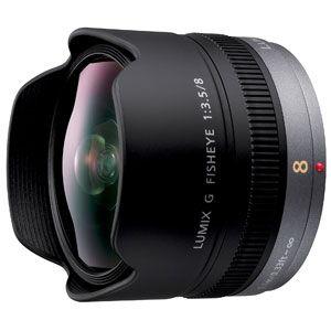 パナソニック LUMIX G FISHEYE 8mm F3.5 ※マイクロフォーサーズ用レンズ H-F008 返品種別A｜joshin