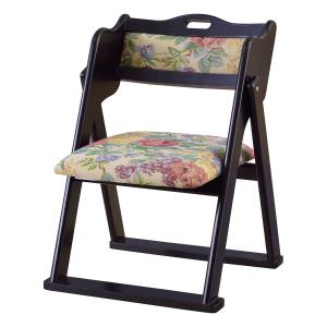 東谷 フォールディングチェア(フラワー) BC-510FL 返品種別A