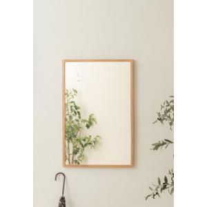 東谷 ウォールミラー(ナチュラル・幅58×奥行3.5×高さ88cm) MTK-311NA 返品種別A