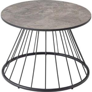 東谷 ラウンドテーブル L(グレー) PT-341GY 返品種別A