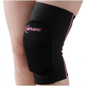 D＆M トリコットニーパッド ブラック×ピンク S DM-D80899S