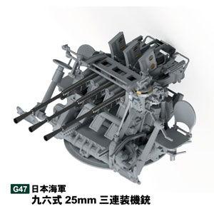ピットロード 1/ 35 日本海軍 九六式25mm三連装機銃(G47)プラモデル 返品種別B｜Joshin web