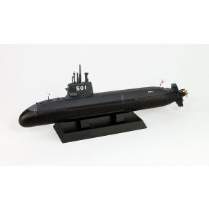 ピットロード (再生産)1/ 350 海上自衛隊 潜水艦 SS-501 そうりゅう 塗装済み半完成品(JBM07) 返品種別B｜joshin