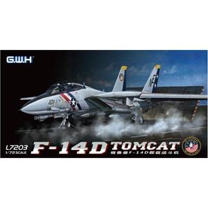 グレートウォールホビー 1/ 72 アメリカ海軍 F-14D トムキャット VF-2 バウンティハンターズプラモデル