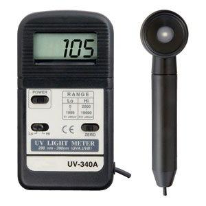 マザーツール デジタル紫外線強度計 UV-340A 返品種別B