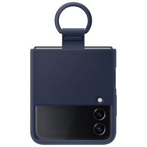 サムスン Galaxy Z Flip4 Silicone Cover with Ring  SAMSUNG EF-PF721TNEGJP