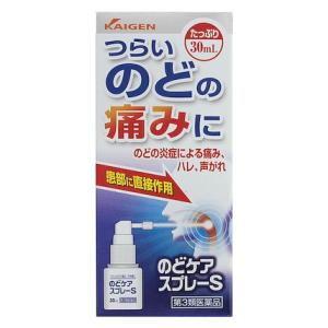 (第3類医薬品) カイゲンファーマ のどケアスプレーS 30ml  返品種別B