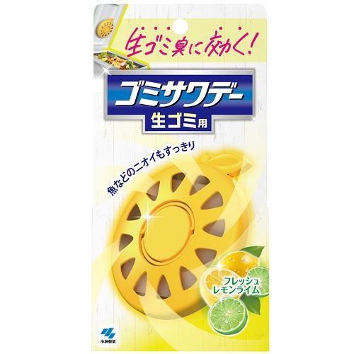 ゴミ箱用消臭・芳香剤 生ゴミ用ゴミサワデー フレッシュレモンライム 2.7ml 小林製薬 返品種別A