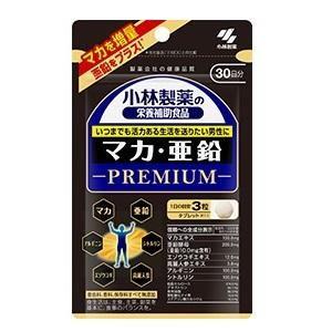 小林マカ亜鉛プレミアム 90粒 小林製薬 返品種別B｜joshin