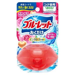 液体ブルーレットおくだけつけ替用 ピンクローズの香り 70ml 小林製薬 返品種別A