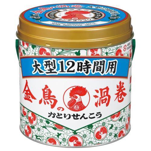 金鳥の渦巻 大型 12時間用 40巻(缶) キンチョウ 返品種別A