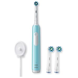 ブラウン 電動歯ブラシ(カリビアン) 替ブラシ3本入 BRAUN Oral-B(オーラルB) PRO1 D3055133CB_RF 返品種別A｜joshin