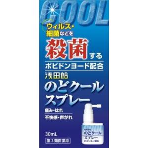 (第3類医薬品) 浅田飴 浅田飴のどクールスプレー 30ml  返品種別B