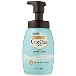ケアセラ 泡の高保湿ボディウォッシュ フルーティローズの香り