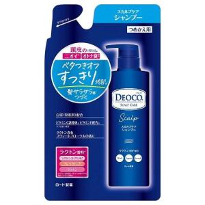 デオコ スカルプケアシャンプー 詰替 370mL ロート製薬 返品種別A｜joshin