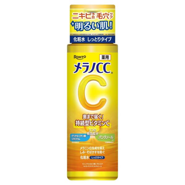 メラノCC 薬用しみ対策 美白化粧水 しっとりタイプ 170ml ロート製薬 返品種別A