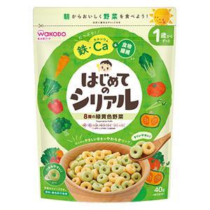 和光堂 はじめてのシリアル 8種の緑黄色野菜 40g アサヒグループ食品 (1歳からずっと) 返品種別B