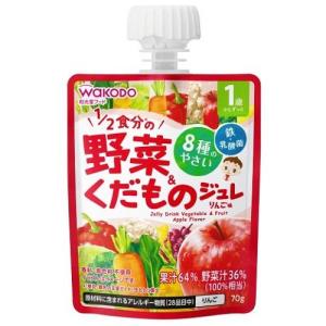 MYジュレドリンク 1/ 2食分の野菜＆くだもの りんご味 70g アサヒグループ食品(和光堂) (1歳から) 返品種別B｜Joshin web
