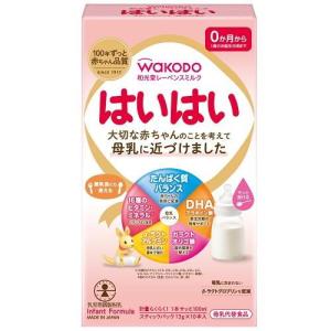 未開封品！WAKODO はいはい 粉ミルク 3缶　スティックパック1箱 Amazon.co.jp: 【3缶セット買い】和光堂 レーベンスミルク