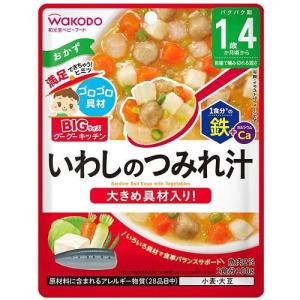 和光堂 BIGサイズのグーグーキッチン いわしのつみれ汁 100g アサヒグループ食品 (1歳4か月頃から) 返品種別B｜joshin