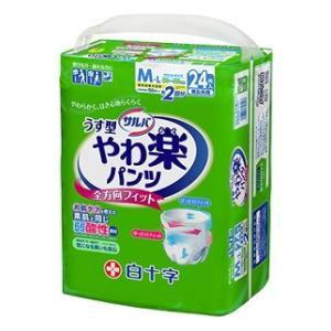 サルバ うす型 やわ楽パンツ S-Mサイズ 2回吸収 ( 36枚入 )/ 大人用
