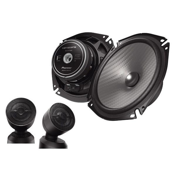 パイオニア 17cmセパレート2ウェイスピーカー 車載用(2個1組) carrozzeria(カロッ...