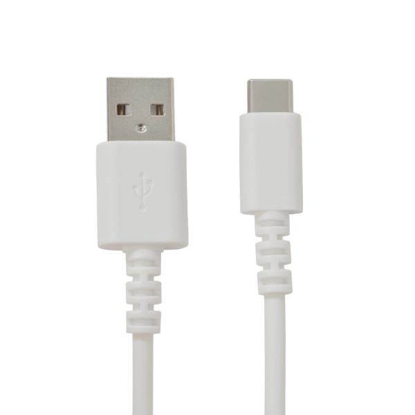 ラスタバナナ TYPE-C 充電通信ケーブル 3.0A 2m(ホワイト) R20CAAC3A01WH...