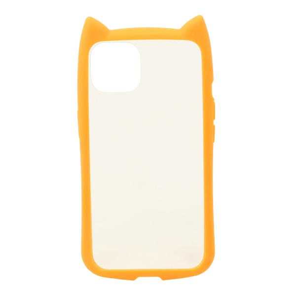 ラスタバナナ iPhone 13 mini(5.4インチ)用 猫耳ハイブリッドケース GLASS(オ...