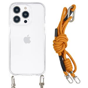 ラスタバナナ iPhone 14 Pro用 TFS ハイブリッドケースTPU×PC CL+ショルダーストラップ RastaBanana 7259IP261PHB