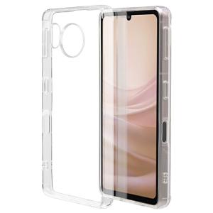 ラスタバナナ AQUOS sense7用 TPUバンパー+PC ハイブリッドケース 耐衝撃吸収 7356AQOS7HB