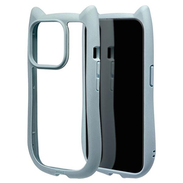 ラスタバナナ iPhone15 Pro(6.1inch/ 3眼)用 猫耳ケース ハイブリッド MIM...