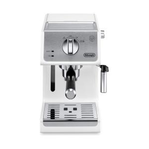デロンギ エスプレッソ・カプチーノメーカー トゥルーホワイト DeLonghi アクティブ ECP3...