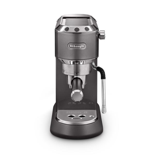 デロンギ エスプレッソ・カプチーノメーカー グレー DeLonghi デディカ アルテ EC885J...