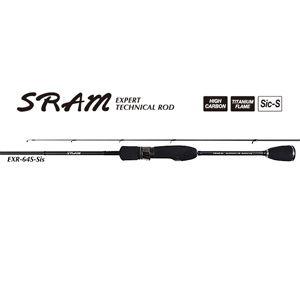 TICT SRAM アジングロッド 6.4ft カーボンソリッド 2ピース 返品種別A