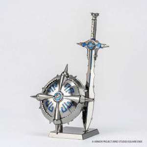 テンヨー ドラゴンクエスト メタリックナノパズル ＜はぐれメタルの剣＆はぐれメタルの盾＞パズル 返品種別B