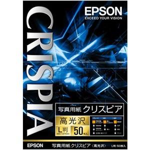 エプソン L判写真用紙 50枚 EPSON クリスピア KL50SCKR 返品種別A｜joshin