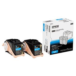 エプソン ［純正］環境推進トナー(シアン/ Mサイズ/ 2本パック) EPSON LPC3T33CP...