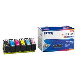 エプソン ［純正］ インクカートリッジ(6色セット・増量) EPSON KUI-6CL-L 返品種別A