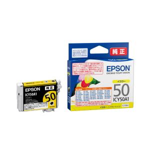 エプソン ［純正］インクカートリッジ(イエロー) EPSON ICY50A1 返品種別A