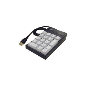 富士通 USBテンキーボード(ブラック/ シルバー) FMV-NTKB3 返品種別A｜joshin