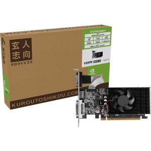玄人志向 玄人志向 GF-GT730-E4GB/ LP /  PCI Express 2.0 グラフィックスボード GFGT730E4GBLP 返品種別B