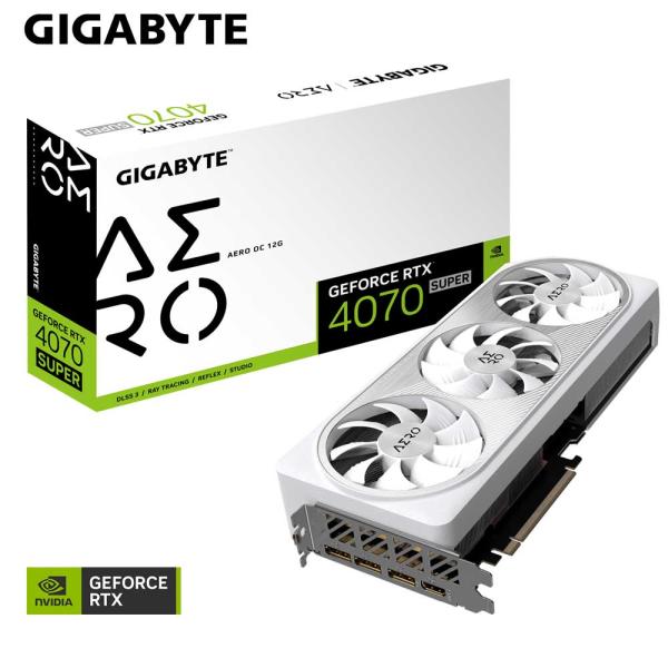 GIGABYTE(ギガバイト) GeForce RTX 4070 SUPER AERO OC 12G...