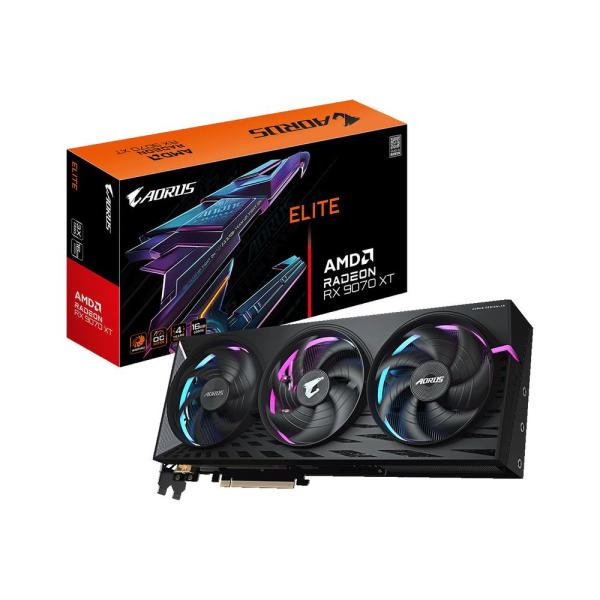 GIGABYTE｜ギガバイト GIGABYTE AORUS Radeon RX 9070 XT EL...