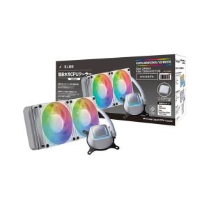 玄人志向 簡易水冷CPUクーラー AIOWC/V2シリーズ 240mm LED有り