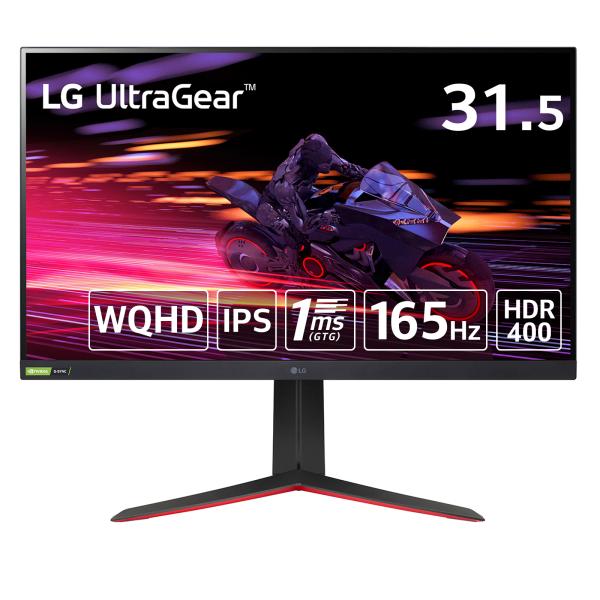 LG 31.5型 LG UltraGear /WQHD(2560×1440)/IPS 1ms(GTG...