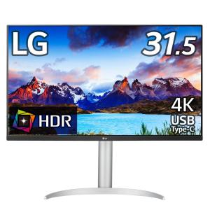 LG [31.5型 4K(3840×2160)モニター /  USB Type-C /  DCI-P3 90% /  各種ゲーミング機能搭載] 32UP550N-W 返品種別B｜joshin