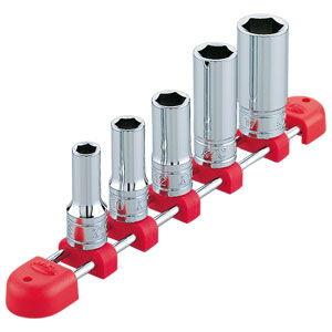 KTC(京都機械工具) 9.5sq.セミディープソケットセット[5コ組] KTC TB3M05 返品...